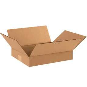 13 x 11 x 2 Flat Corrugated Boxes