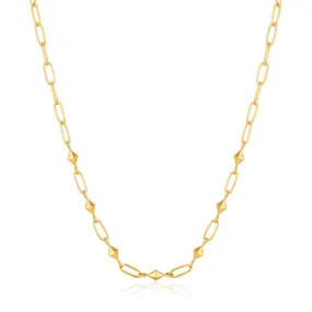 Ania Haie Gold Heavy Spike Necklace