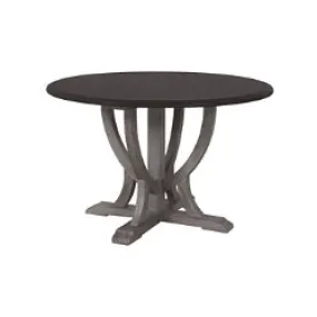 ARCED ROUND DINING TABLE BASE / TABLE TOP