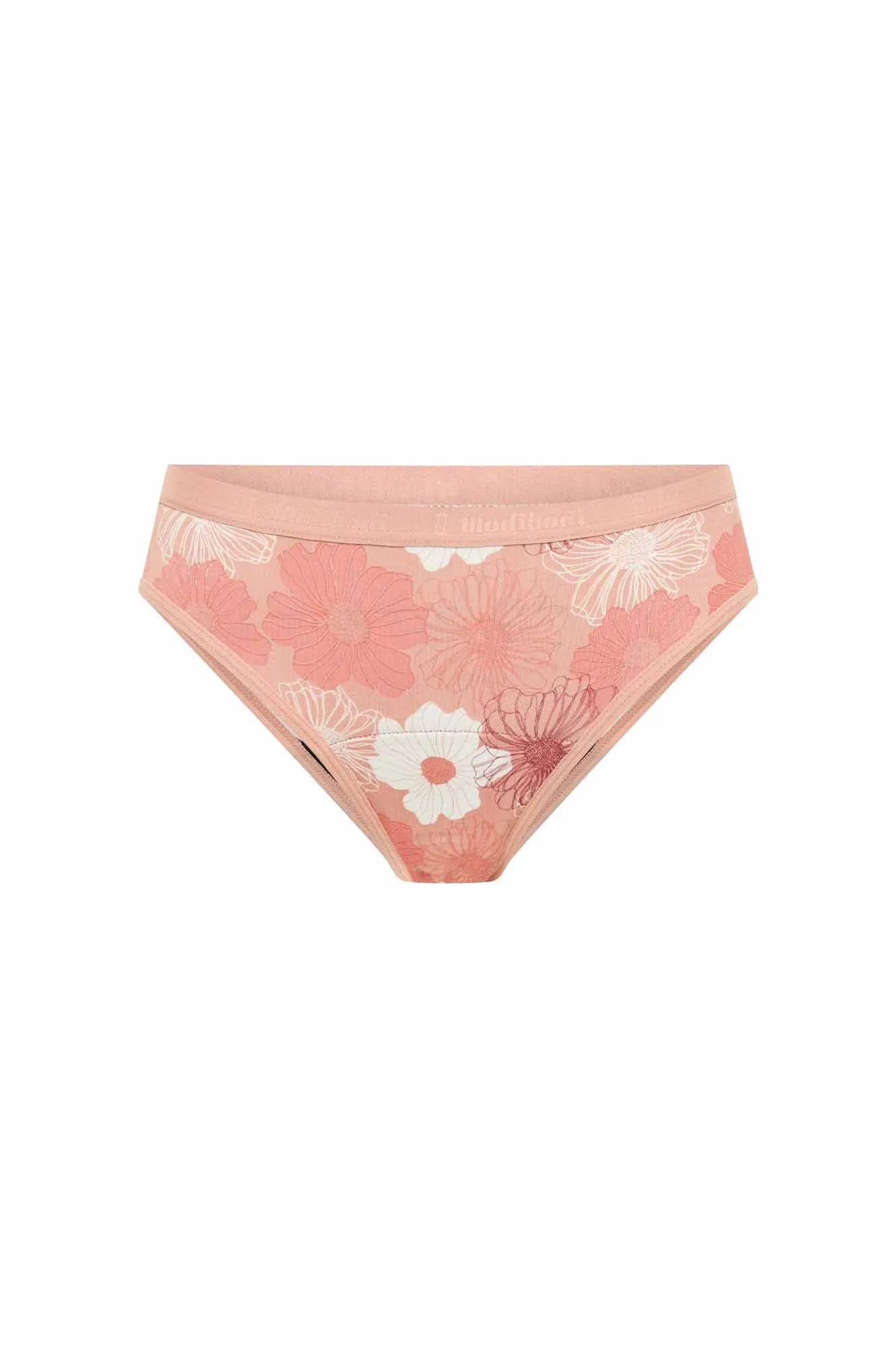 Classic Bikini Moderate-Heavy Desert Floral Pink