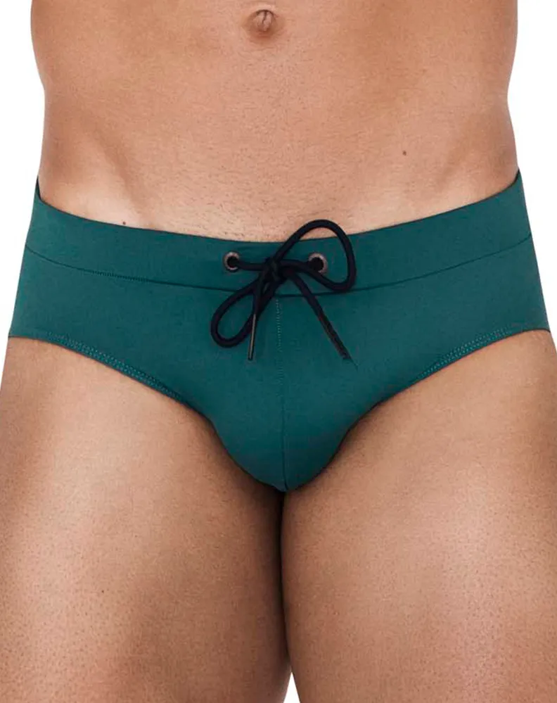 Clever 1514 Acqua Swim Briefs Green