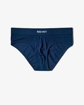 Hip Brief Mono-Tone - Petrol Blue