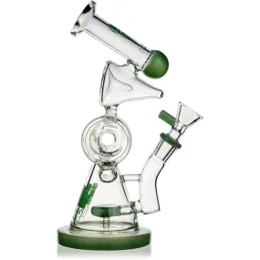 Twin Cylinder Rig, by ICON Glass