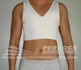 V-Neck Mid Length Binder - Peecock