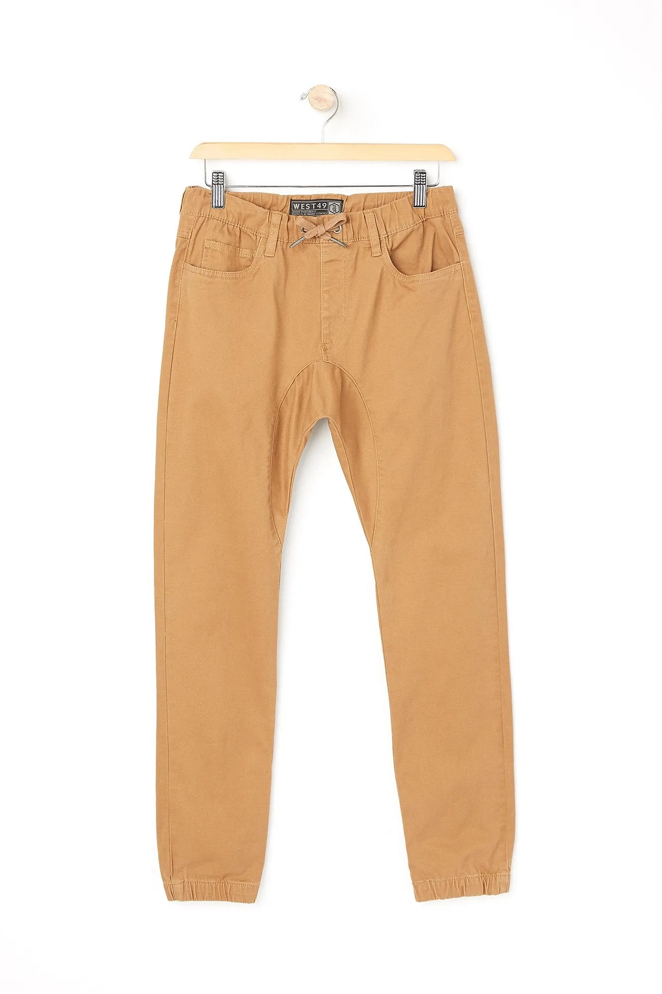 West 49 Youth Mustard Drop Drawstring Jogger